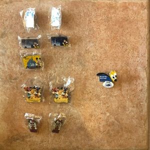 Disney pins. All unavailable in stores.